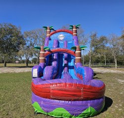 purple2020red20hurricane2022ft4 1708741221 25 ft dual lane tropical Hurricane Slide (red)