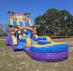 purple2020yellow20tiki2022ft3 1708742738 25ft dual lane tiki plunge waterslide