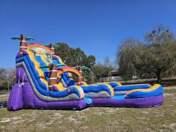 purple2020yellow20tiki2022ft6 1708742738 25ft dual lane tiki plunge waterslide