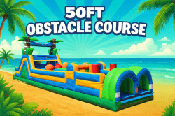 50 ft Jungle obstacle (WET)