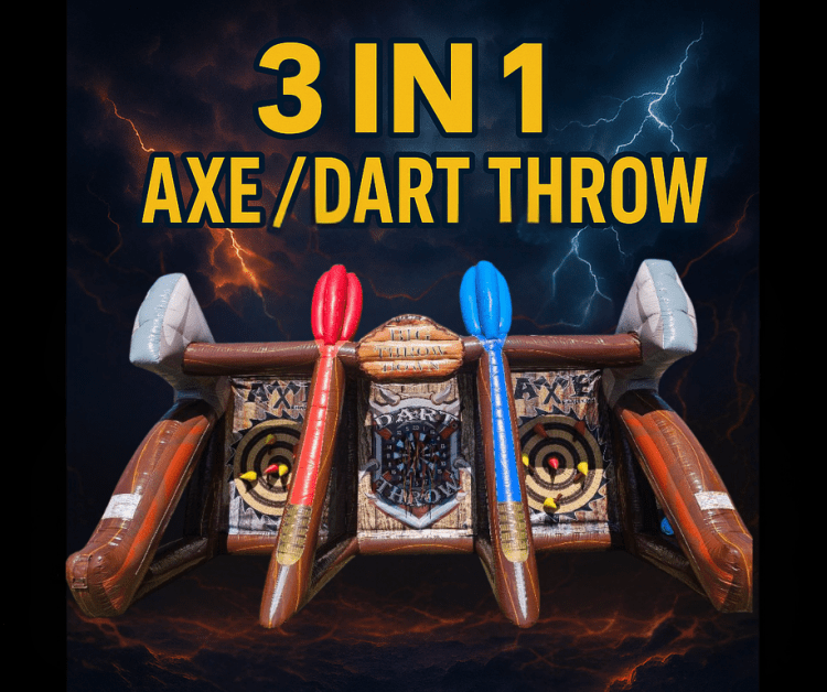 Dual Axe Throw & Darts
