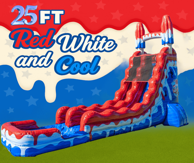 25 FT Red, White, & Cool
