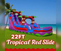 22ft single lane Tropical hurricane (red)