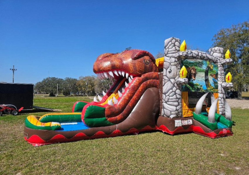 inflatable obstacle course in Spring Hill